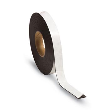 U Brands Magnetic Adhesive Tape Roll, 1&quot; x 50 ft, Black