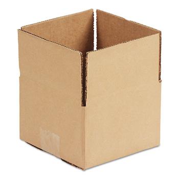 General Supply Fixed-Depth Shipping Boxes, Regular Slotted Container (RSC), 10&quot; x 8&quot; x 6&quot;, Brown Kraft, 25/Bundle