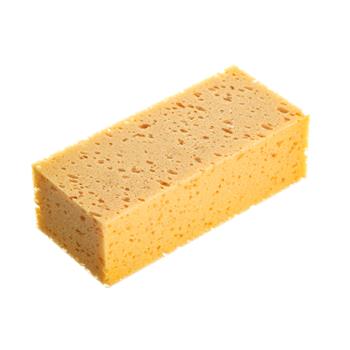 Unger Foam Rubber Sponge, Yellow, 10/Carton