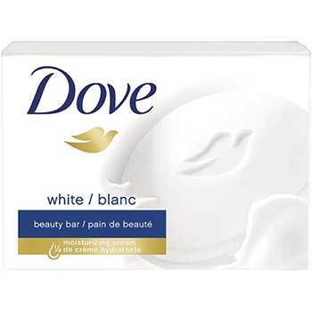 Dove&#174; White Beauty Bar, 2.65 oz, 36 Bars/Carton