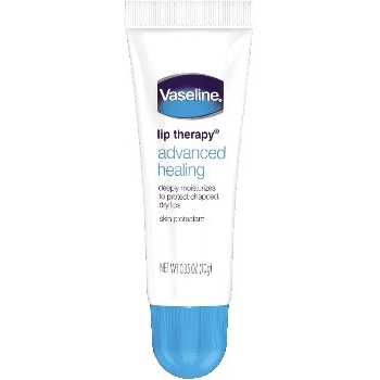 Vaseline Lip Therapy Advanced Healing Skin Protectant, 0.35 oz Tube