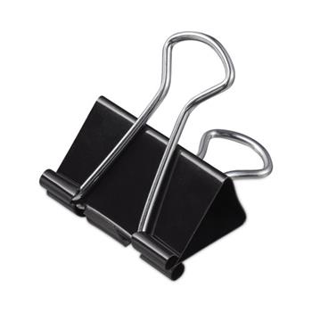 Universal Binder Clip Value Pack, Mini, Black/Silver, 36/Box