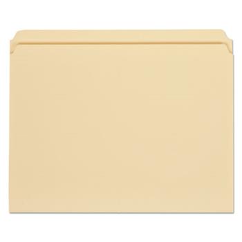 Universal Top Tab File Folders, Straight Tabs, Letter Size, 0.75&quot; Expansion, Manila, 100/Box
