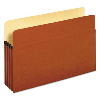 Universal Redrope Expanding File Pockets, 3.5&quot; Expansion, Legal Size, Redrope, 25/Box