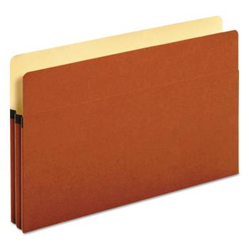 Universal Redrope Expanding File Pockets, 1.75&quot; Expansion, Legal Size, Redrope, 25/Box