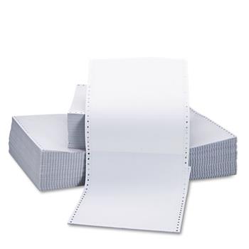 Universal Printout Paper, 2-Part, 15 lb, 9.5&quot; x 11&quot;, White, 1650 Sheets/Carton