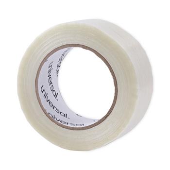 Universal 120# Utility Grade Filament Tape, 3&quot; Core, 48 mm x 54.8 m, Clear