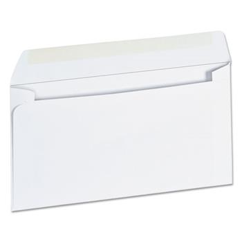 Universal Open-Side Business Envelope, #6 3/4, Square Flap, Gummed Closure, 3.63 x 6.5, White, 500/Box
