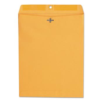 Universal Kraft Clasp Envelope, 28 lb Bond Weight Kraft, #97, Square Flap, Clasp/Gummed Closure, 10 x 13, Brown Kraft, 100/Box
