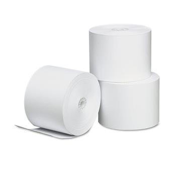 Universal Direct Thermal Printing Paper Rolls, 2-1/4&quot; x 165&#39;, White, 3 Rolls/Pack
