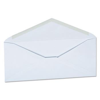 Universal Open-Side Business Envelope, #10, Monarch Flap, Gummed Closure, 4.13 x 9.5, White, 250/Carton