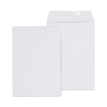 Universal Catalog Envelope, 24 lb Bond Weight Paper, #1 3/4, Square Flap, Gummed Closure, 6.5 x 9.5, White, 500/Box
