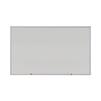 Universal Dry Erase Board, Melamine, 60 x 36, Satin-Finished Aluminum Frame