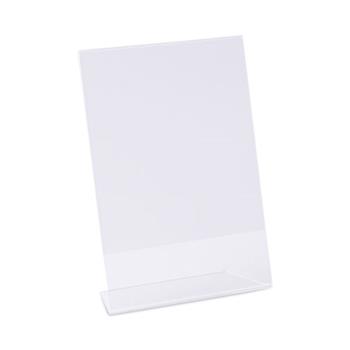 Universal Clear L-Style Freestanding Frame, 5 x 7 Insert, 3/Pack