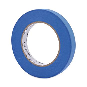 Universal Premium Blue Masking Tape with UV Resistance, 3&quot; Core, 18 mm x 54.8 m, Blue, 2/Pack