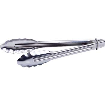 Winco Utility Tongs with Locking Ring, 9&quot;