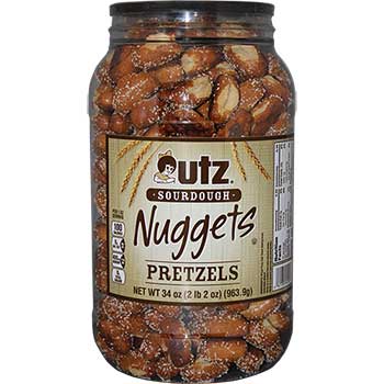 Utz Sourdough Nuggets, Original, 34 oz. Tub
