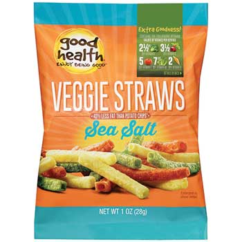 Good Health Sea Salt Veggie Straws, 1 oz., 6/PK
