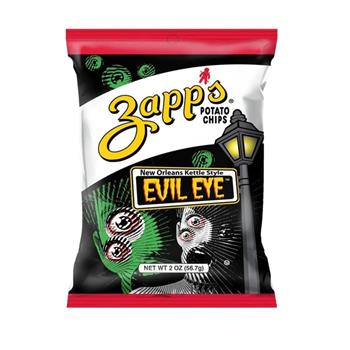 Utz Zapps Evil Eye Potato Chips, 2 oz, 25/Case