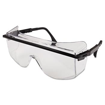 Honeywell Uvex Astro OTG 3001 Safety Spectacles, Black Frame