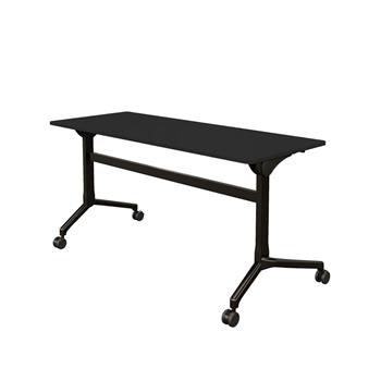 Vari 5ft. Flip Top Training Table, Black