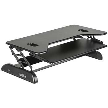 Vari Cube Plus™ 40 Height-Adjustable Standing Desk for Cubicles, Black