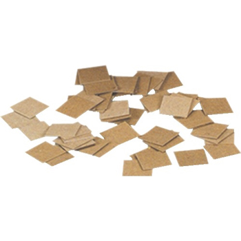 W.B. Mason Co. VCI Paper Sheets, 1 in x 1 in, 30 lbs, Kraft, 25,000/Case