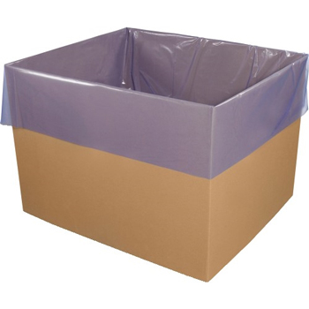 W.B. Mason Co. VCI Gusseted Poly Bags, 54 in x 44 in x 96 in, 4 Mil, Blue, 20/Case