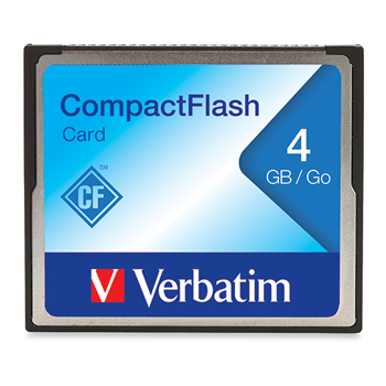 Verbatim Compact Flash Card, 4GB