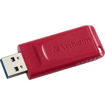 Verbatim&#174; Store &#39;n&#39; Go USB 2.0 Flash Drive, 64 GB, Red