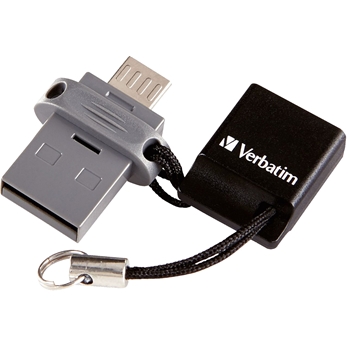 Verbatim Store &#39;n&#39; Go Dual USB Flash Drive for OTG Devices, 32GB