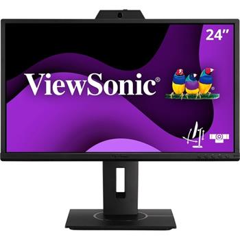 ViewSonic 24&quot; 1080p Ergonomic IPS Monitor with 2MP Web Camera, Microphone, HDMI