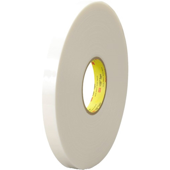 3M VHB™ 4622 Tape, 45.0 Mil, 3/4&quot; x 5 yds., White, 1/CS