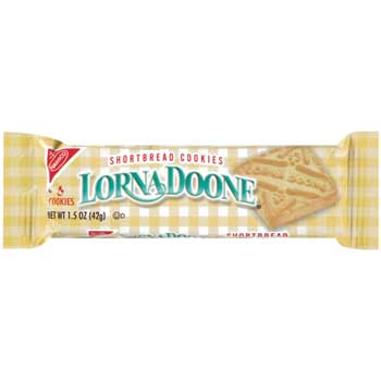 Nabisco&#174; Lorna Doone Shortbread Cookies, 1.5 oz., 120/CS