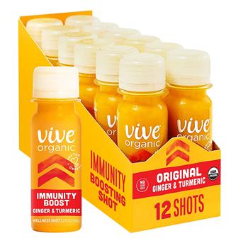 Vive Organic Immunity Boost, 2 oz, 12/Pack