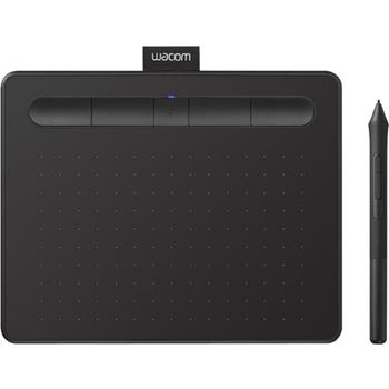 Wacom Intuos Wireless Graphics Drawing Tablet, 8.50 in x 5.31 in, Black