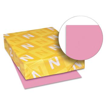 Astrobrights Colored Cardstock, 65 lb, 11&quot; x 17&quot;, Pulsar Pink, 250 Sheets/Carton