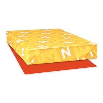 Neenah Paper Colored Cardstock, 65 lb, 11&quot; x 17&quot;, Orbit Orange, 250 Sheets/Pack