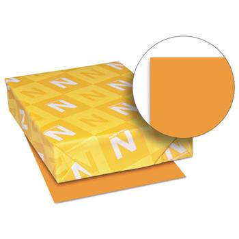 Neenah Paper Exact Brights Colored Paper, 20 lb, 8.5&quot; x 11&quot;, Bright Orange, 500 Sheets/Ream