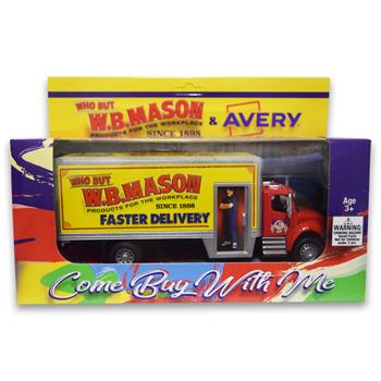 W.B. Mason Co. 7&quot; Collectible Truck, Co-Branded with Avery