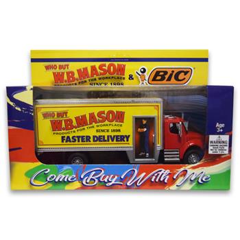W.B. Mason Co. 7&quot; Collectible Truck, Co-Branded with Bic