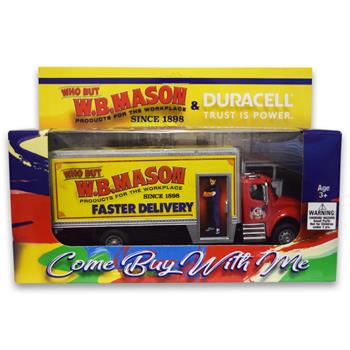 W.B. Mason Co. 7&quot; Collectible Truck, Co-Branded with Duracell