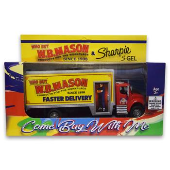 W.B. Mason Co. 7&quot; Collectible Truck, Co-Branded with Sharpie