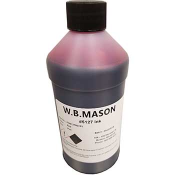 W.B. Mason Co. FDA Approved Water Based Ink, Pint, Red