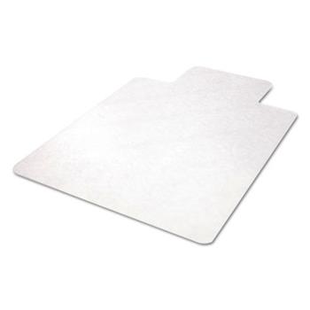 W.B. Mason Co. Chair Mat With Lip For Hard Floors, 36 in. x 48 in., Clear