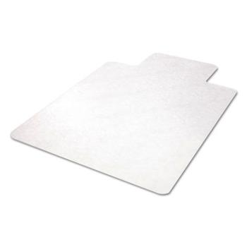 W.B. Mason Co. Chair Mat With Lip For Hard Floors, 45 in. x 53 in., Clear