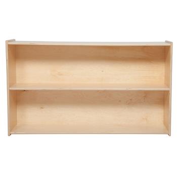 Wood Designs Mobile Shelf Storage, 30&quot;H x 48&quot;W x 15&quot;D, EA