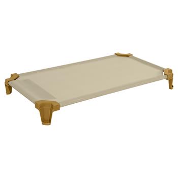 Wood Designs Heavy Duty Space Saving Toddler Cot, 5&quot;&quot;H x 40&quot;&quot;W x 23&quot;&quot;D, Tan, EA