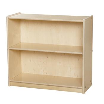 Wood Designs Bookcase With 1 Adjustable Shelf, 27-1/4&quot;H x 30&quot;W x 12&quot;D, EA