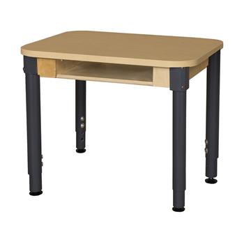 Wood Designs High Pressure Laminate Student Desk, 18&quot; x 24&quot;, With 18-29&quot; Adjustable Legs, EA